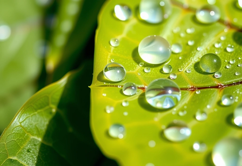 Textura de frescura y pureza