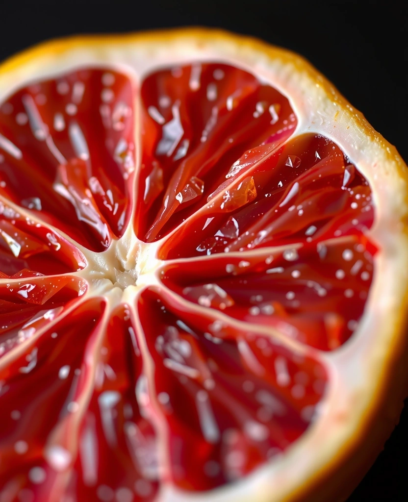 Textura detallada de cítrico fresco